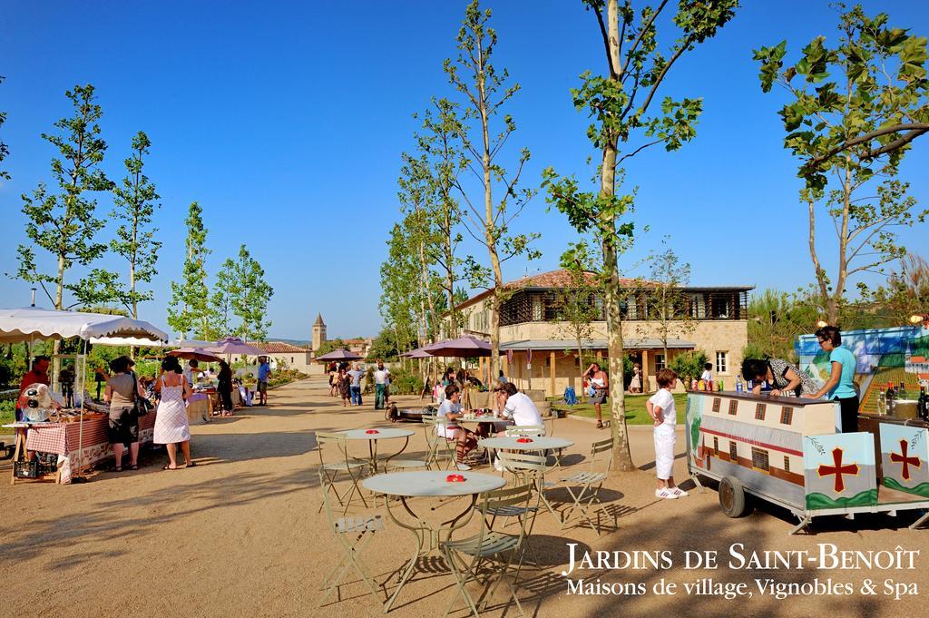 Les Jardins De Saint Benoit By Popinns Exterior photo